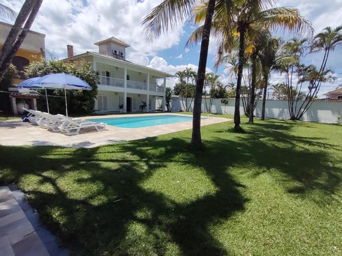Casa Eventos E Temporada Com 4 Suites, Piscina, Churrasqueira, Wi-Fi, Ar Condicionado - Proximo Praia Mar Casado E Pernambuco - Guaruja - 外观 照片