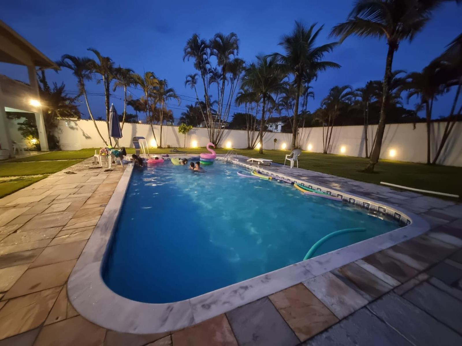 Casa Eventos E Temporada Com 4 Suites, Piscina, Churrasqueira, Wi-Fi, Ar Condicionado - Proximo Praia Mar Casado E Pernambuco - Guaruja - 外观 照片